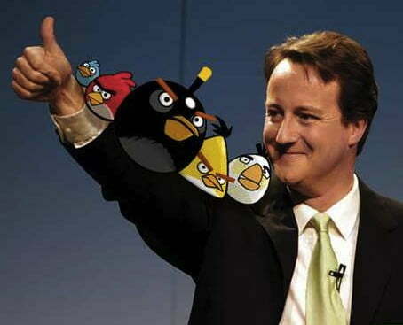 Angry Birds Fan David Cameron