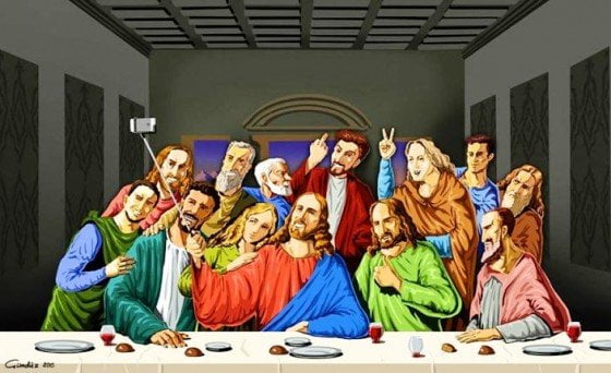 Last Supper Selfie