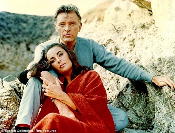 Richard Burton and Liz Taylor