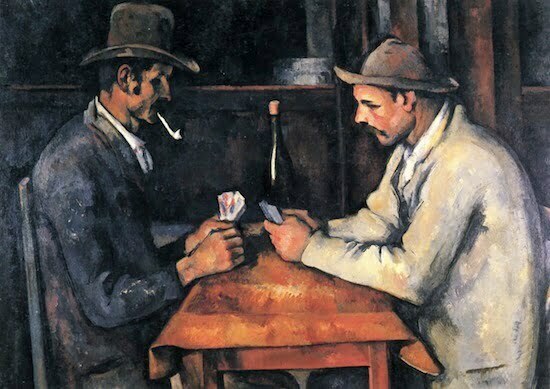 Paul Cézanne - Jucatorii de carti