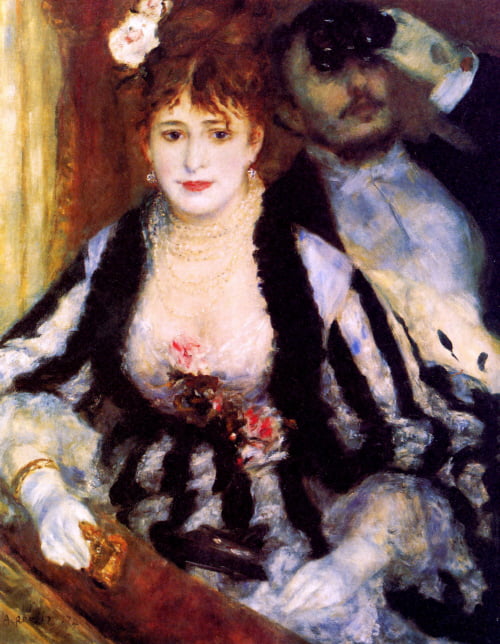 4.Auguste Renoir - the-box-1874