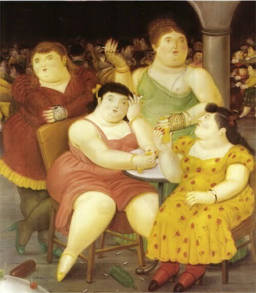 Fernando Botero Four Women