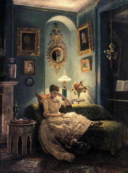 4.Edward Poynter - An Evening at Home