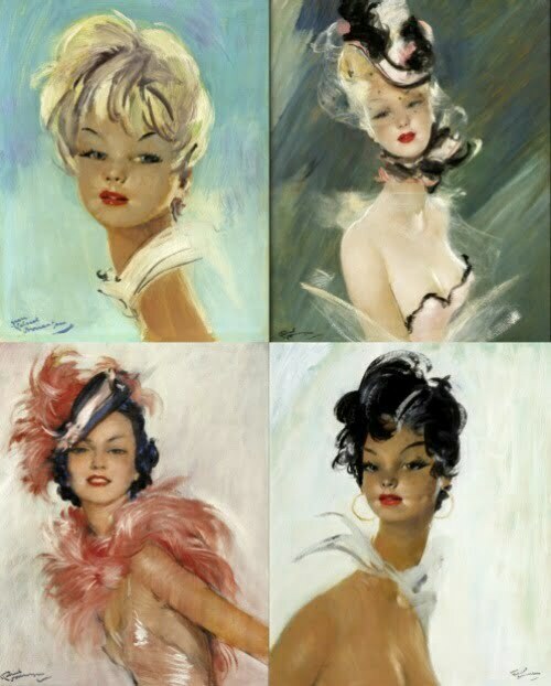 Jean-Gabriel Domergue - colaj 1