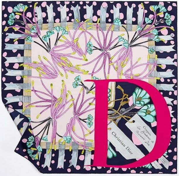 christian-dior-resort-2014-collection-scarf-les-jardins-de-monsieur-dior-2