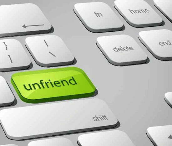 unfriend