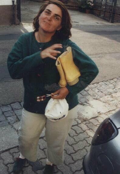 la muncă