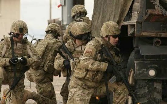 americani în Irak
