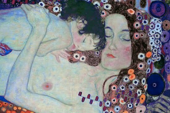 mama-copil-klimt