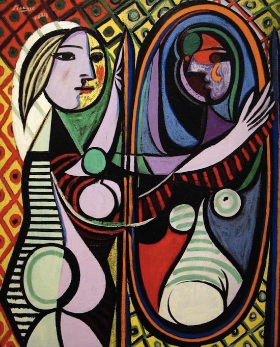 Picasso girl-before-a-mirror