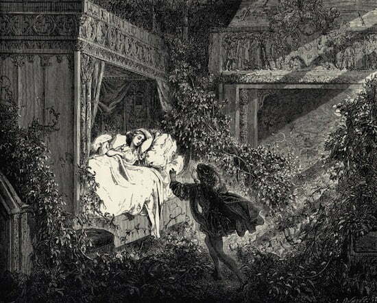 La_Belle_au_Bois_Dormant_-_Sixth_of_six_engravings_by_Gustave_Doré