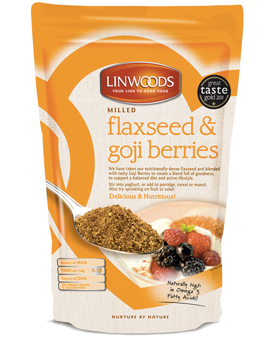 Milled Flaxeed and Goji Berries
