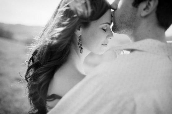 forehead kiss