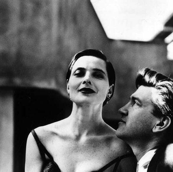 David Lynch and Isabella Rossellini by Helmut Newton, 1988