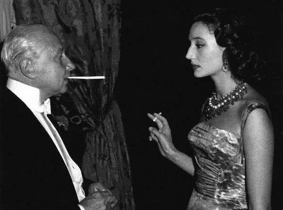 Jacqueline de Ribes with Carlos de Beistegui