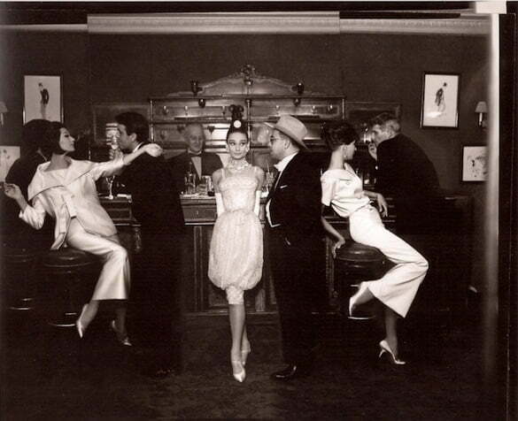 audrey hepburn maxim's paris, 1959