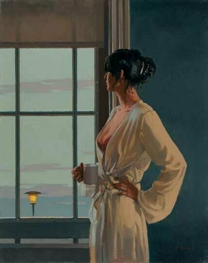 baby, bye, bye Jack Vettriano, 2004 expoziția Affairs of the heart