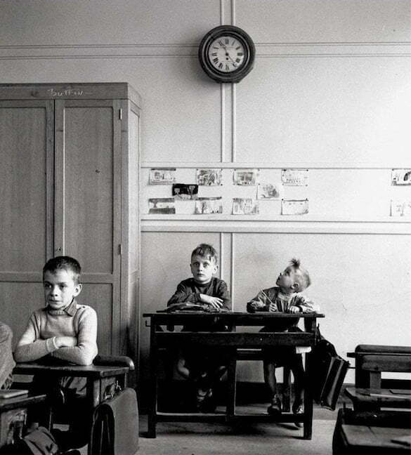 L'horloge - 1956  Photo de Robert Doisneau