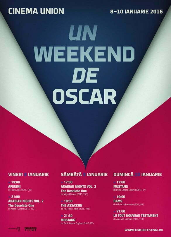 Afis_Un weekend de Oscar