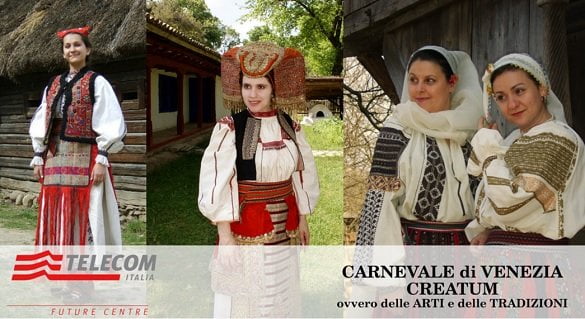 costume traditionale romanesti la carnaval venetia