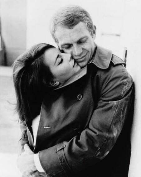 Steve McQueen and Natalie Wood