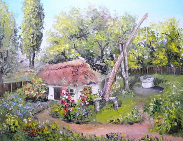tablouri_cu_peisaje_andreescu_razvan_casa_cu_fantana