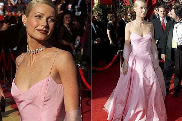 Gwyneth Paltrow - pink Ralph Lauren gown, Oscars (1999).