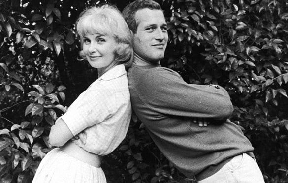 Joanne Woodward and Paul Newman