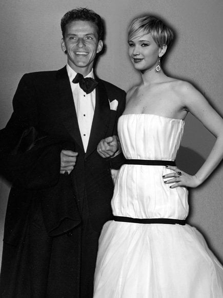 Frank Sinatra & Jennifer Lawrence