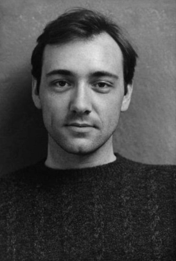 Kevin Spacey de joven, 1980.