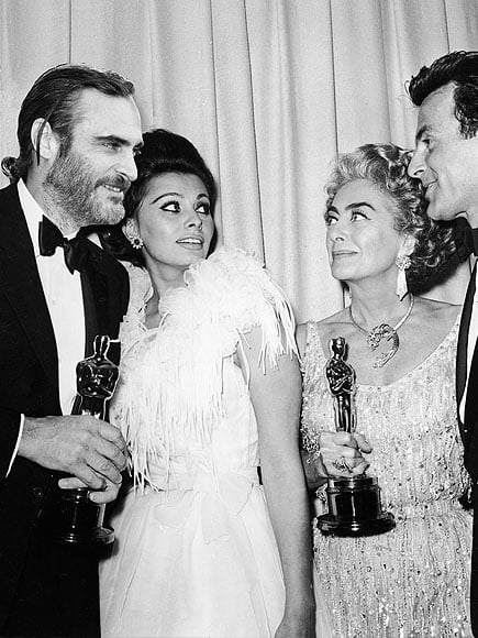 Sophia Loren & Joaquin Phoenix