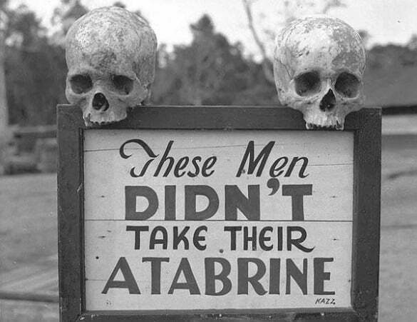 15-Advertisement-for-Atabrine-anti-malaria-drug-in-Papua-New-Guinea-during-WWII
