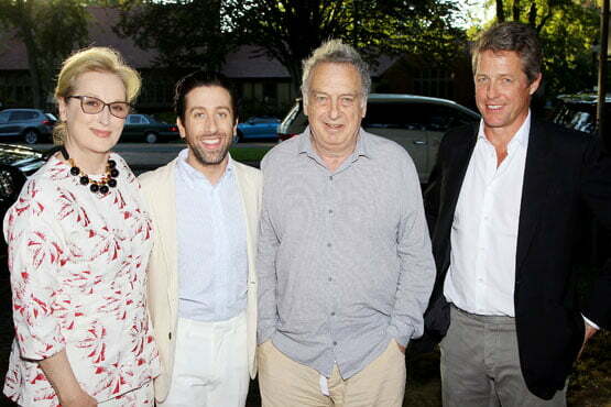 Meryl Streep, Simon Helberg, Stephen Frears (regizor) și Hugh Grant