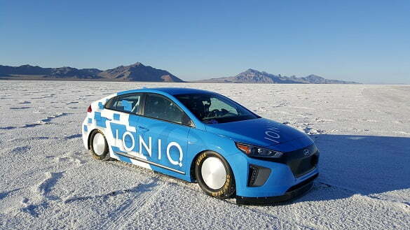 Ioniq Land Speed Record Car