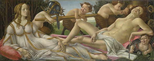 Sandro_Botticelli - Venus si Marte