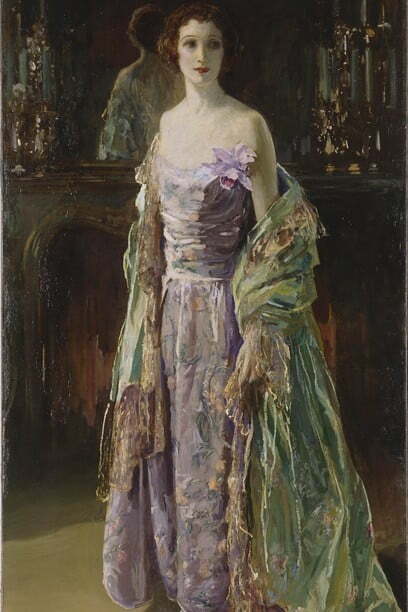 Sir John Lavery - Haina verde, 1926