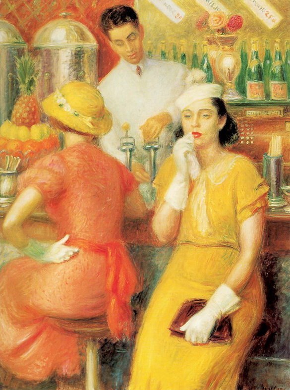 William Glackens - Robinetul de sifon - 1935