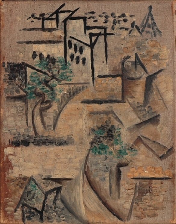 1911_L'Avenue_Frochot__vu_de_l'atelier_de_Picasso