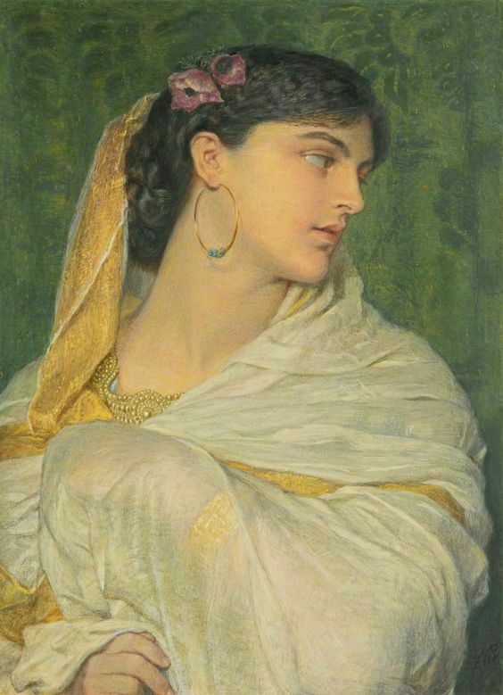 Frederick William Burton - Shireen circa 1867