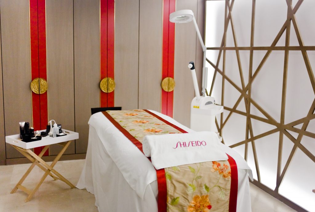 Shiseido Spa Treatment room