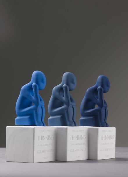 mr post cycladic thinker
