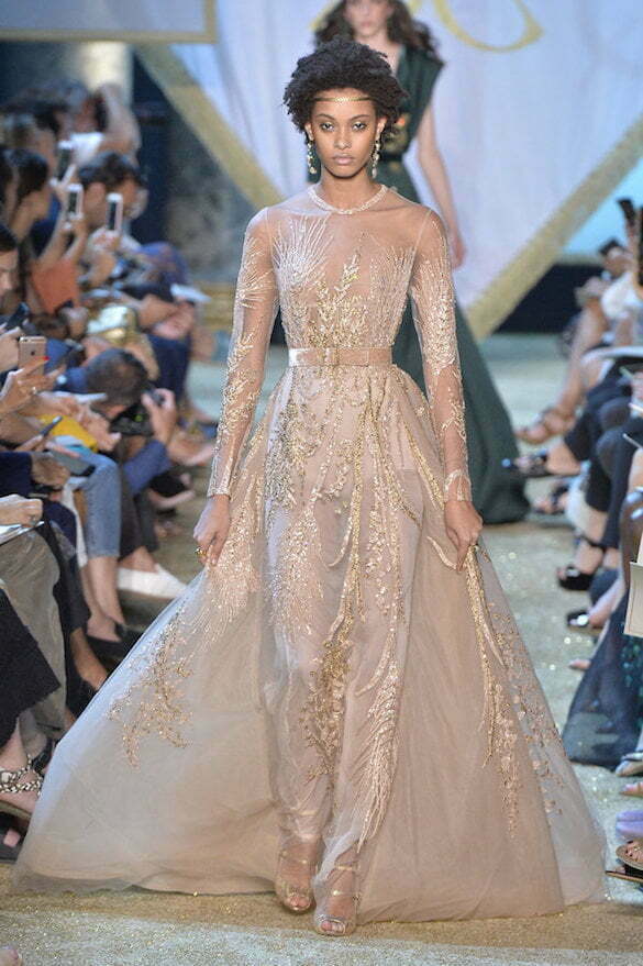 Elie Saab Fall Winter 2017 Paris Haute Couture Fashion Week  Copyright Catwalking.com 'One Time Only' Publication Editorial Use Only