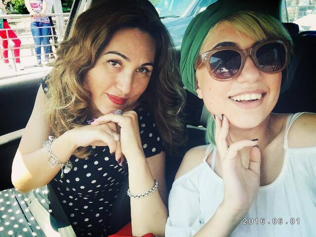 Roxana Arghir si fiica mea Stefi