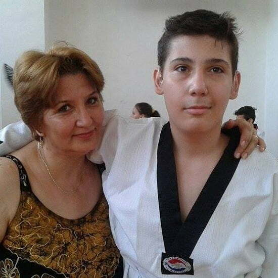 viorica ganea si fiul