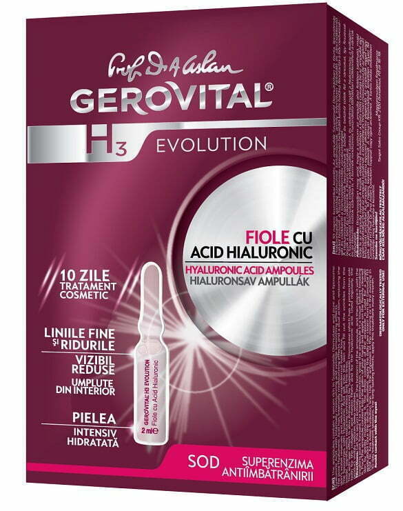 sept Fiole acid hialuronic Gerovital H3 Evolution