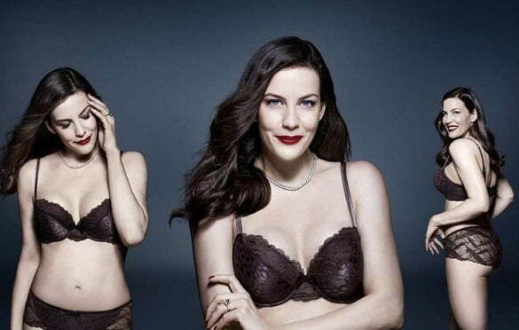 Liv Tyler has also donned some underwear for the sensational shoot