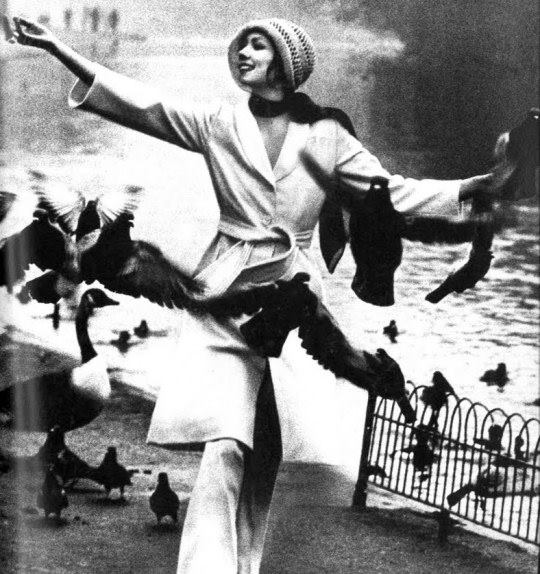 Moyra Swan by Henry Clarke for Vogue, 1971