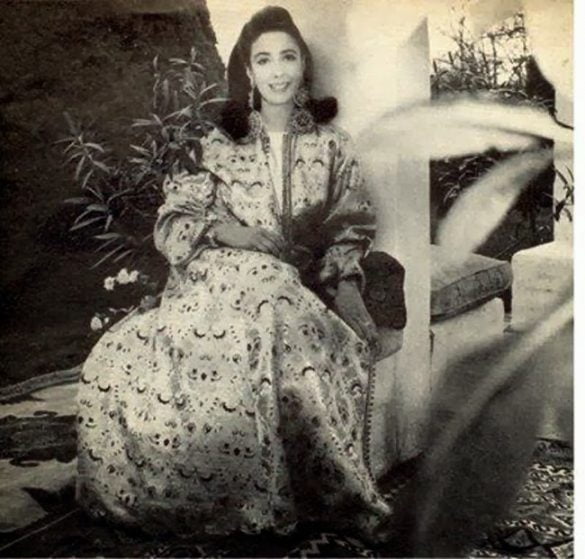 mica ertegun vogue 1966