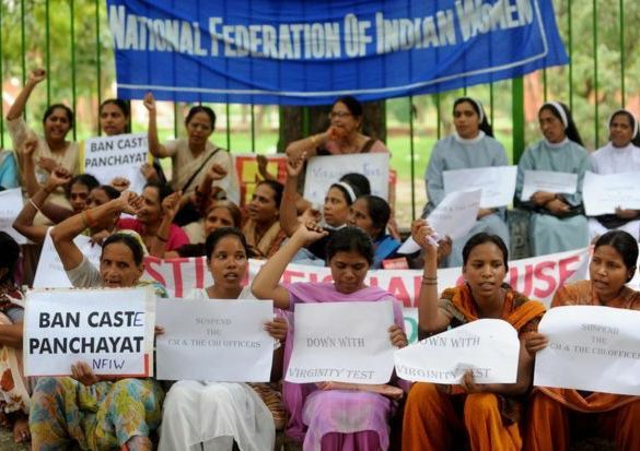 testul virginității india
