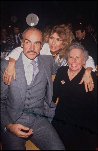 Sean Connery, his wife Micheline and his mother at the Jama
